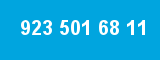 923 501 68 11